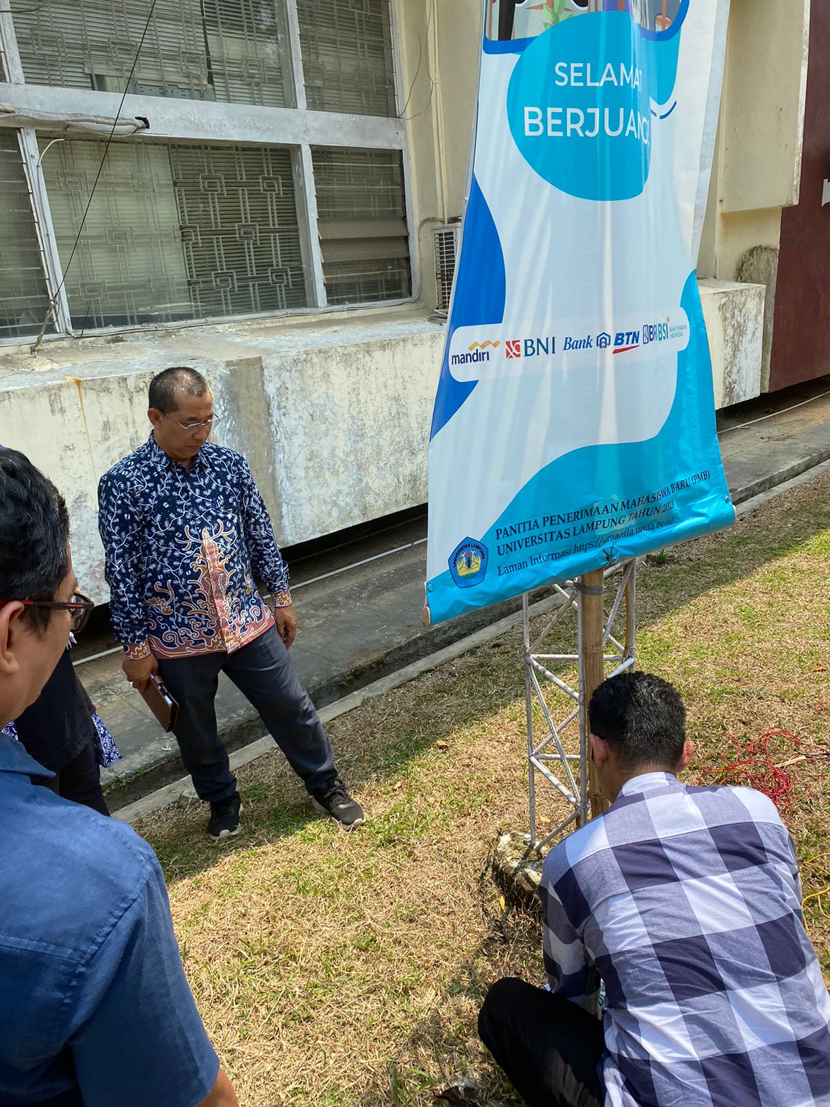 Pengukuran Grounding di TV Universitas Lampung